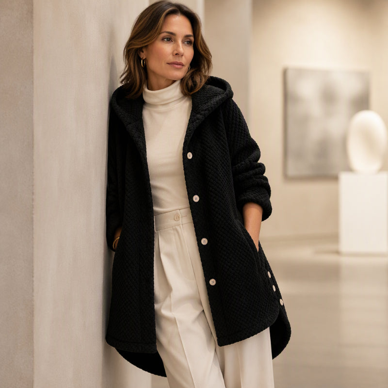 Damen Winter mittellange Wärmejacke