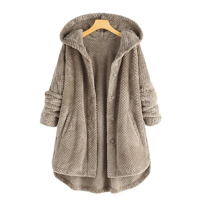 Damen Winter mittellange Wärmejacke