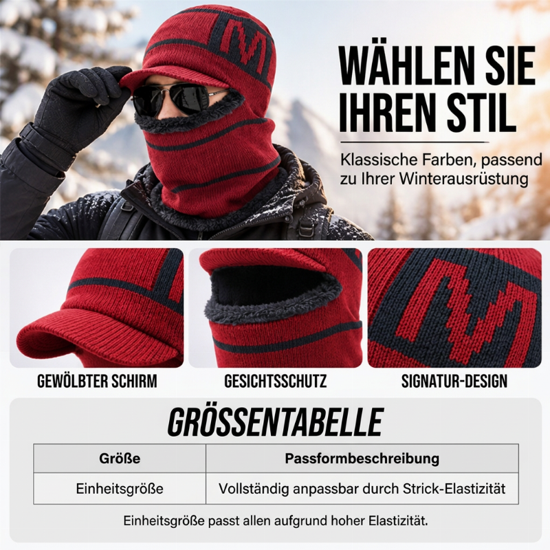 🎁Von Kunden empfohlen! 50% Rabatt!🎁 Warme Winter-Strickmütze für Herren