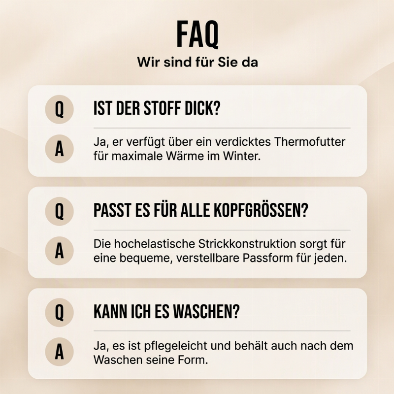 🎁Von Kunden empfohlen! 50% Rabatt!🎁 Warme Winter-Strickmütze für Herren