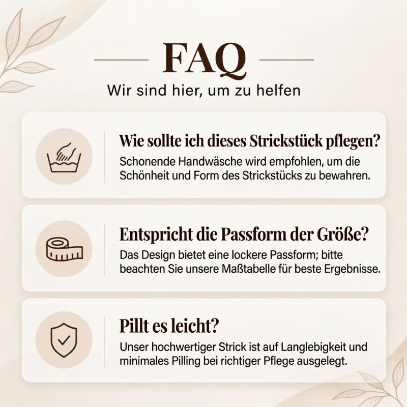 Freizeitkleid für Damen mit V-Ausschnitt und Zopfstrick