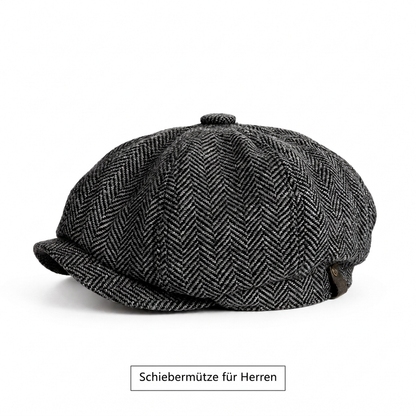 🧢Britischer Vintage-Stil, klassische Form – Unisex Newsboy-Kappe mit britischem Erbe ✨