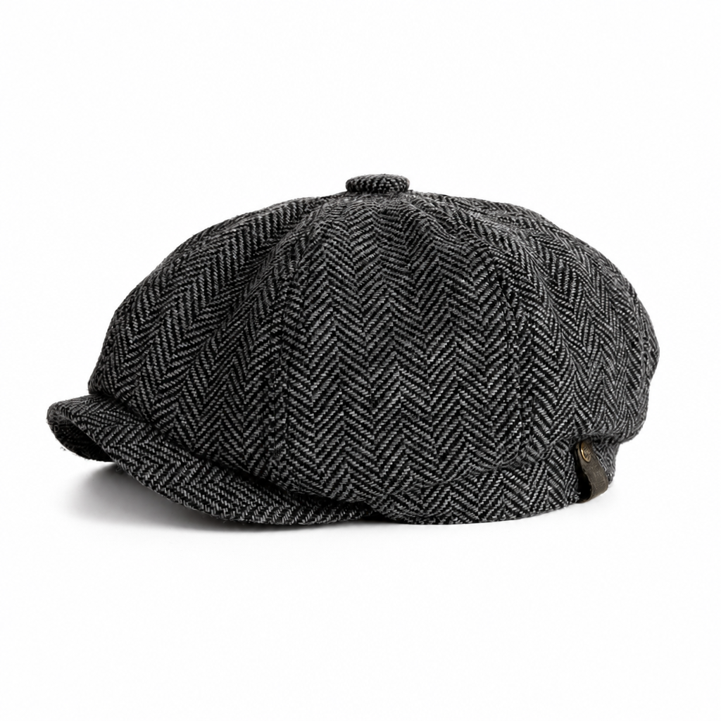 🧢Britischer Vintage-Stil, klassische Form – Unisex Newsboy-Kappe mit britischem Erbe ✨