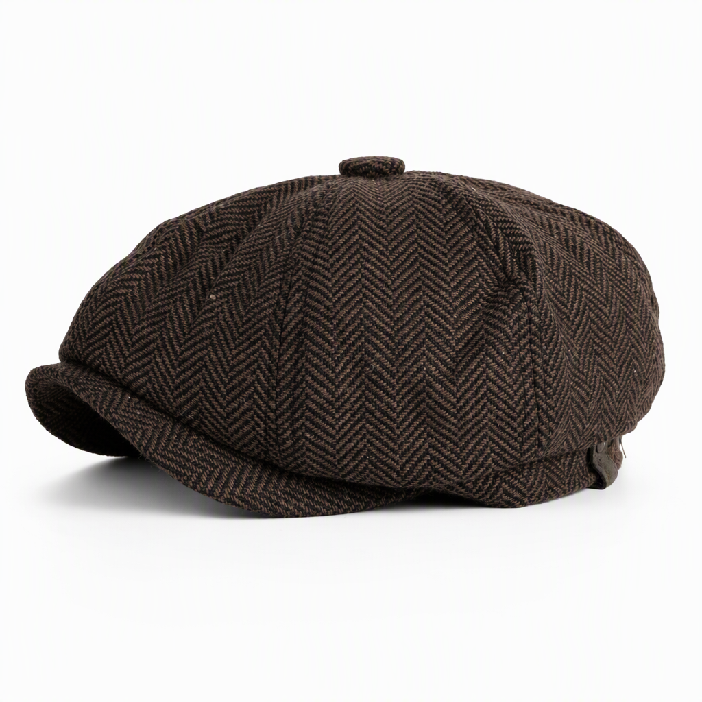 🧢Britischer Vintage-Stil, klassische Form – Unisex Newsboy-Kappe mit britischem Erbe ✨