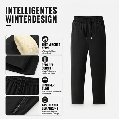 📢📢50%Rabatt!!!🎉✨Herren konisch zulaufende Hose mit dicker, warmer Fütterung