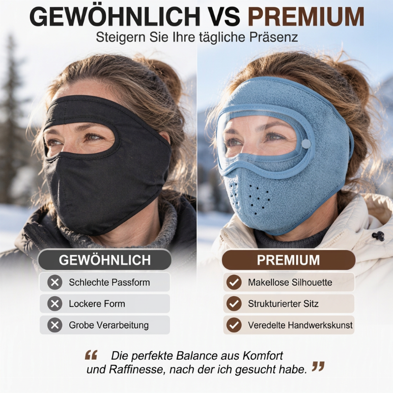 🧢 Warme winddichte Gesichtsmaske