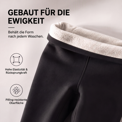 🧘‍♀️ Hohe Taille & Wärme, Winterkomfort – Hochtaillierte Thermo-Yogahosen für Damen