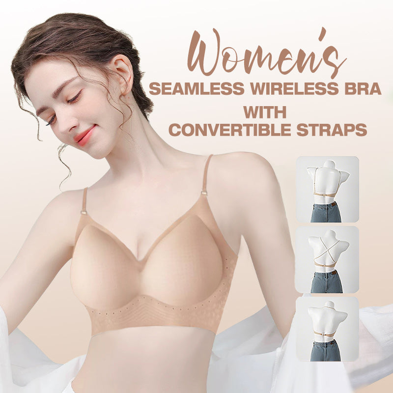 💞Nahtloser, unsichtbarer BH mit tiefem V-Ausschnitt und tiefem Rücken für rückenfreie Outfits – Cup A/B/C