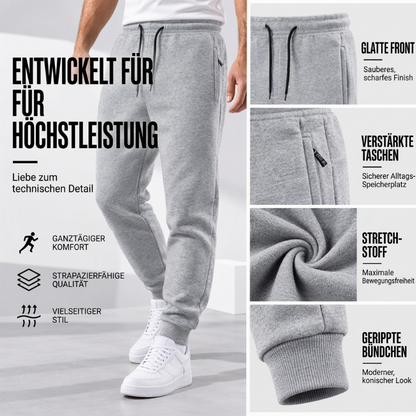 📢🎉50%Rabatt!!!🛍️✨Warme Jogginghosen für Herren mit Reißverschlusstaschen