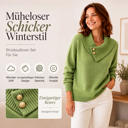 Legere Strickpullover für Damen im lässigen Loungewear-Stil