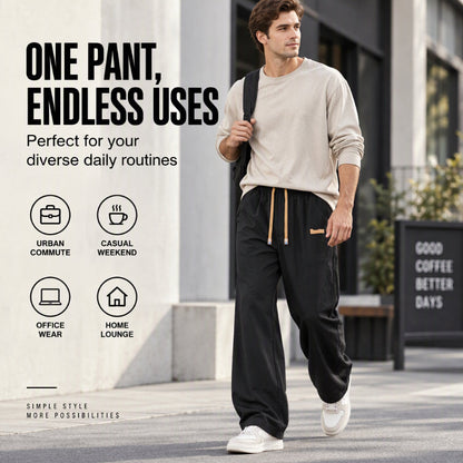 Herren-Winterhose mit Thermofutter und geradem Bein