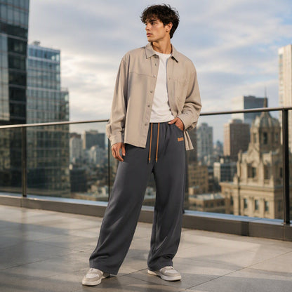 Herren-Winterhose mit Thermofutter und geradem Bein