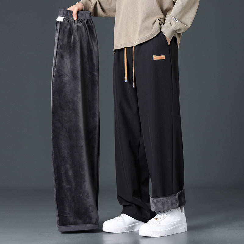Herren-Winterhose mit Thermofutter und geradem Bein