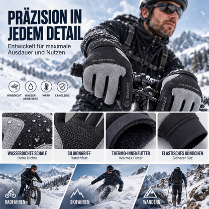 💞Beliebtes Produkt! Nur kurze Zeit reduziert!💞 Fahrrad-Handschuhe mit Touchscreen-Funktion, winddicht für den Außenbereich