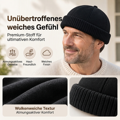 🔥🧢Bestseller | Warm & bequem, Herbst- & Winteralltag – Unisex Warme Strick Mütze ohne Schirm