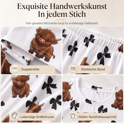 📢🎉50%Rabatt!!!🛍️✨Damen Pyjama-Set aus weicher Milchseide, langärmliges Oberteil und lange Hose, legere Loungekleidung