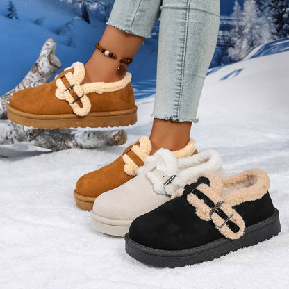 💥Nur kurz!💥 Damen Winter Trendy Warme Schlupfschuhe