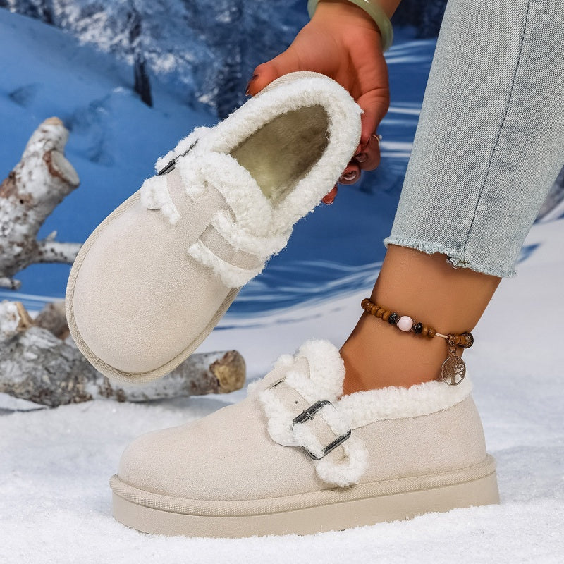 💥Nur kurz!💥 Damen Winter Trendy Warme Schlupfschuhe