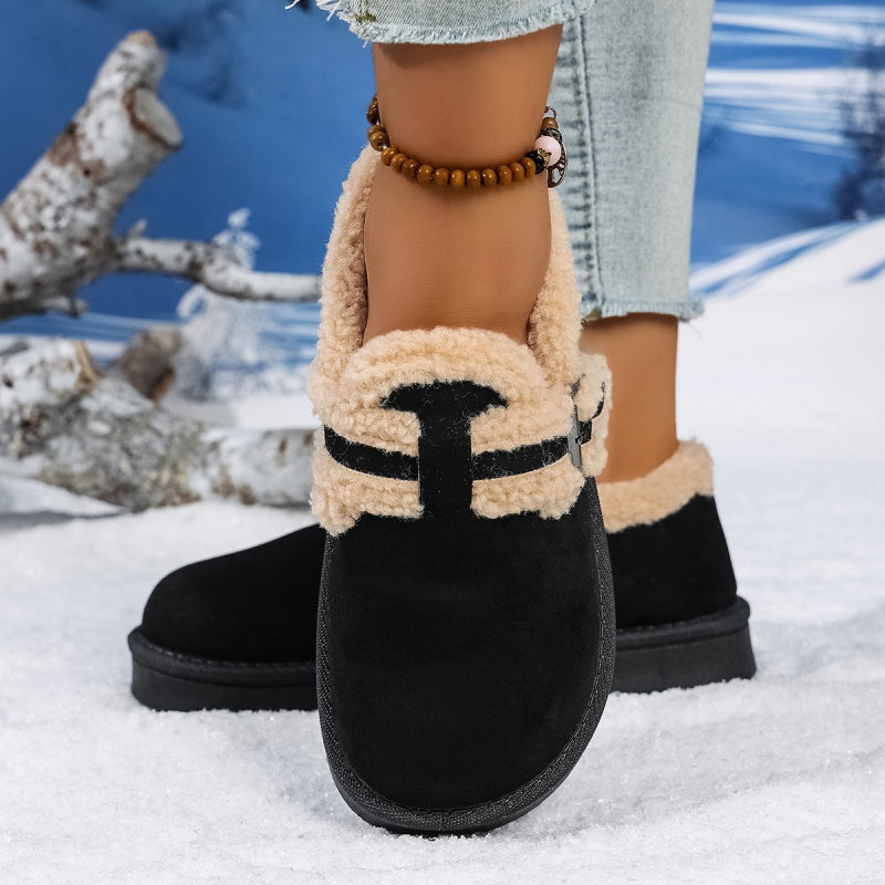 💥Nur kurz!💥 Damen Winter Trendy Warme Schlupfschuhe