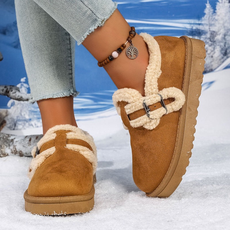 💥Nur kurz!💥 Damen Winter Trendy Warme Schlupfschuhe