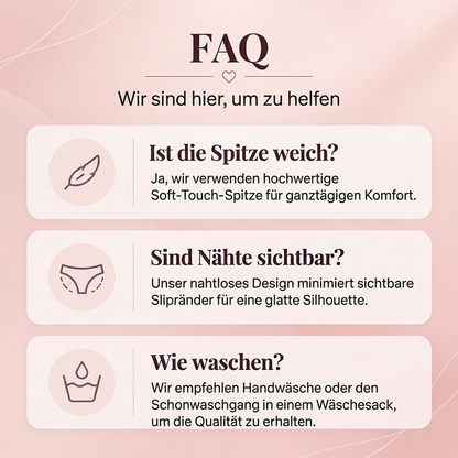 🔥👙Bestseller | Feine Blumen-Spitze, elegante Ausstrahlung – Elegante Damen-Slips mit Blumen-Spitze