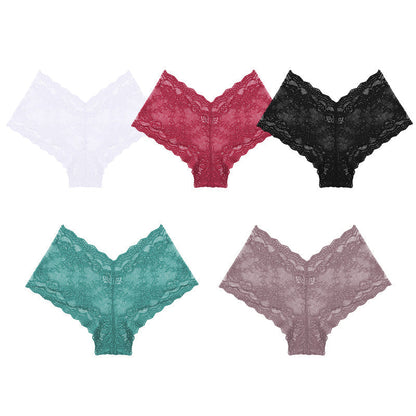 🔥👙Bestseller | Feine Blumen-Spitze, elegante Ausstrahlung – Elegante Damen-Slips mit Blumen-Spitze