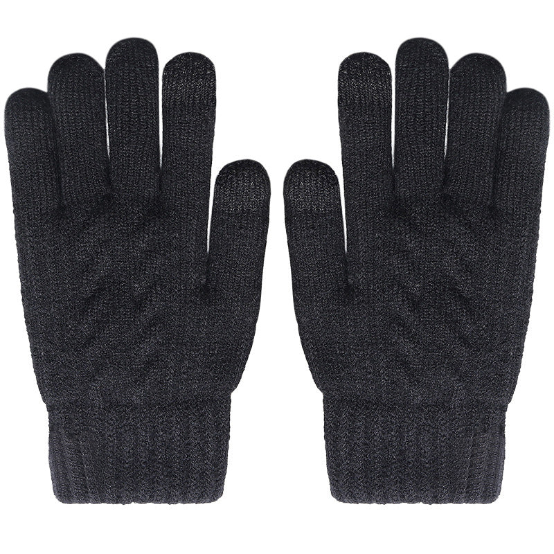 🚀Neu! 50% Rabatt!🚀 Unisex Winter Warme Gestrickte Touchscreen-Handschuhe