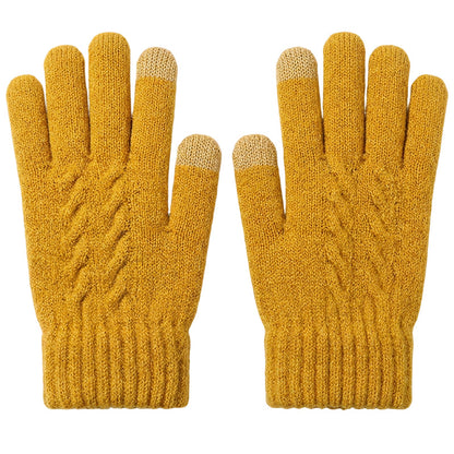 🚀Neu! 50% Rabatt!🚀 Unisex Winter Warme Gestrickte Touchscreen-Handschuhe