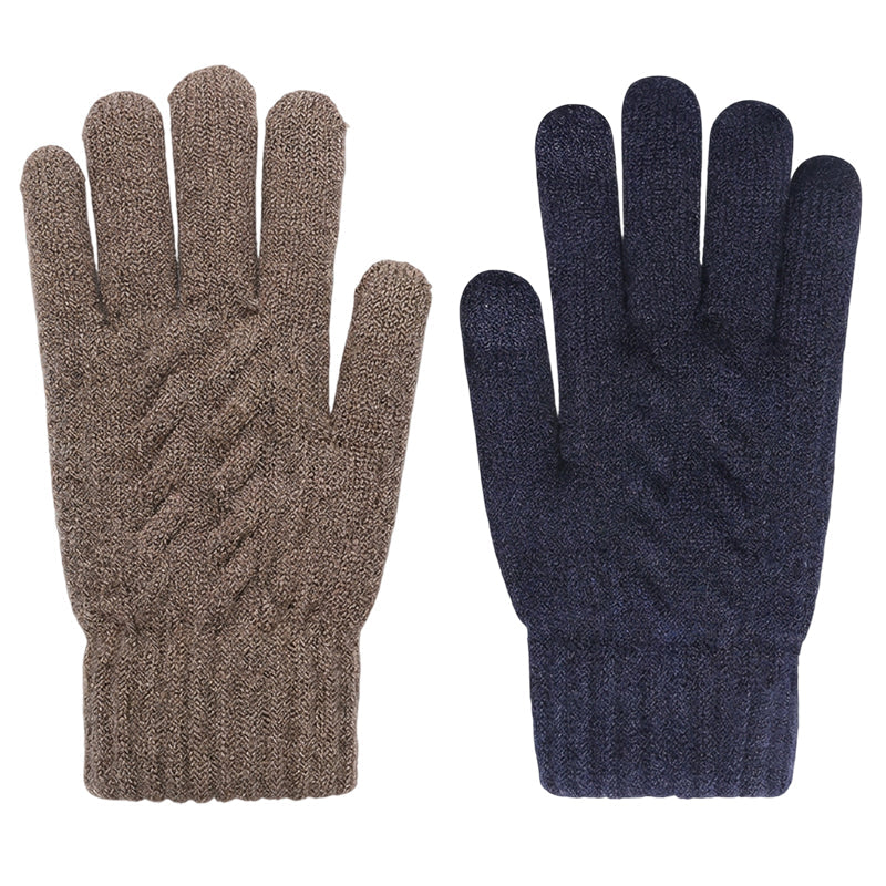 🚀Neu! 50% Rabatt!🚀 Unisex Winter Warme Gestrickte Touchscreen-Handschuhe