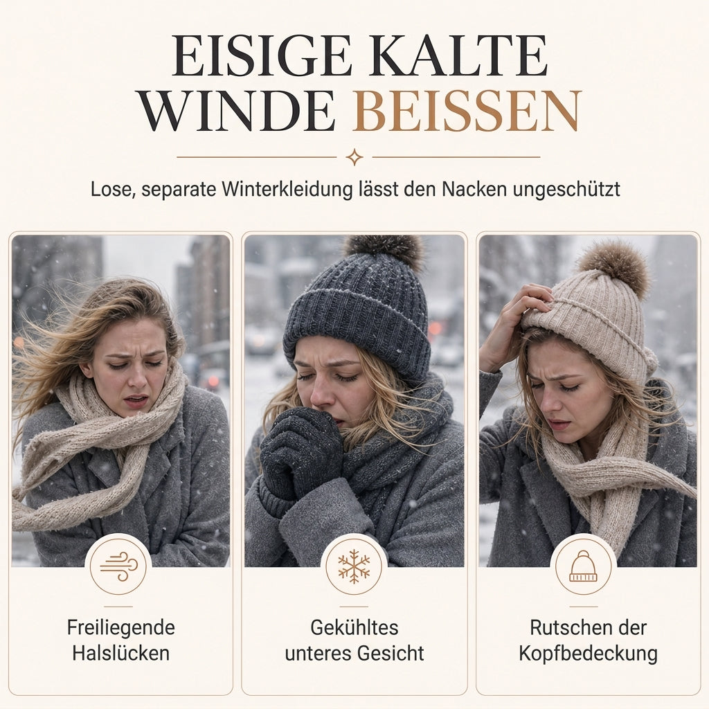 Winter Balaclava Thermo-Pullover-Kapuze