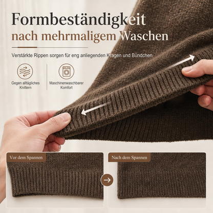📢🖤Black-Friday-Aktion – 50 % Rabatt!!!🖤✨Herren Retro Henley-Kragen Pullover mit optischem Zweiteil-Design, locker sitzend, langärmelig für Herbst und Winter